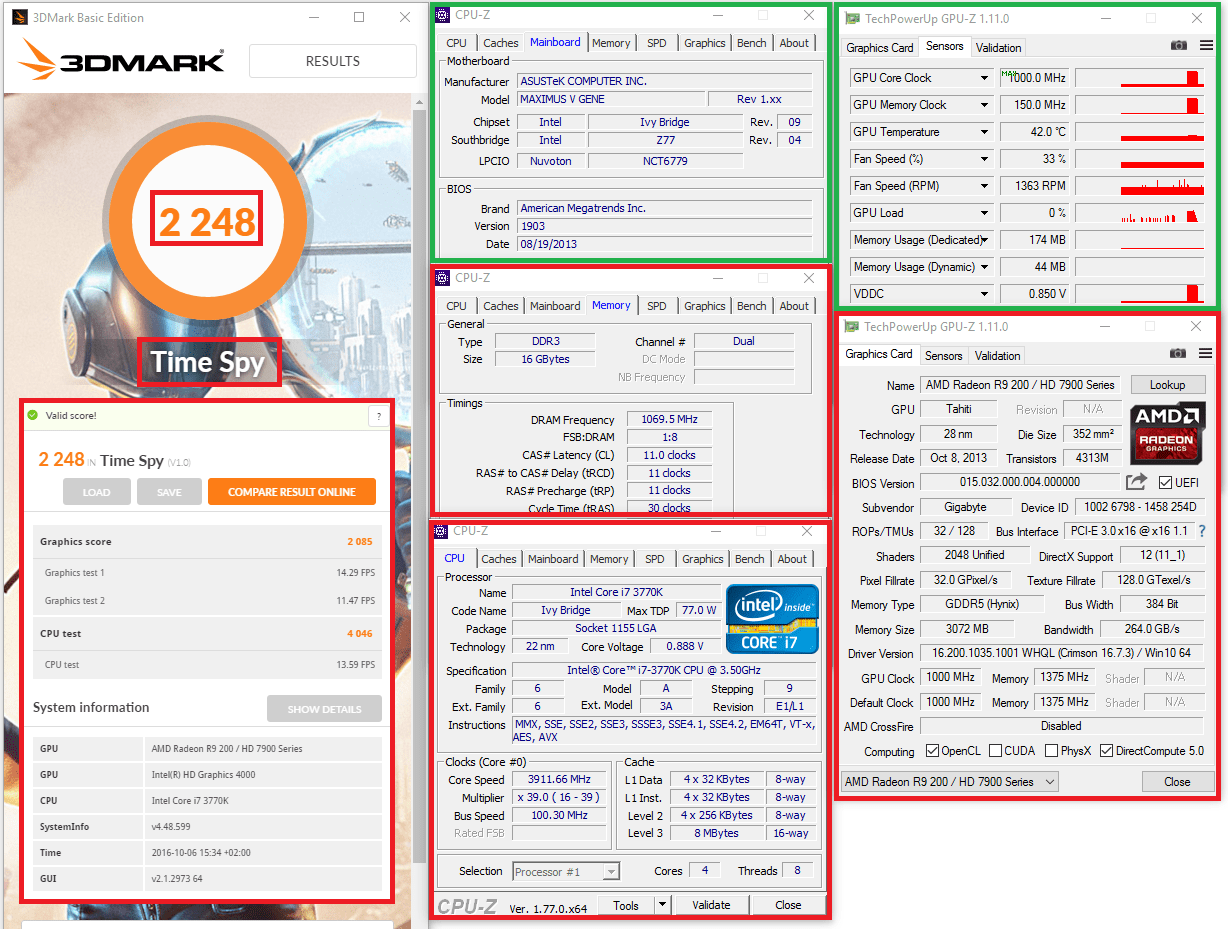 HWBOT 3DMark Time Spy Benchmark Validation Regulations